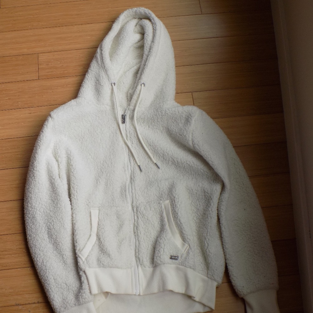 Teddy Puffer Zip-Up Jacket